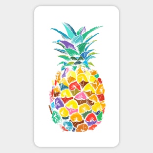 Colorful Pineapple Sticker